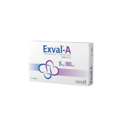 EXVAL TAB A 5/80MG