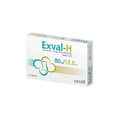 EXVAL TAB H 80/12.5MG