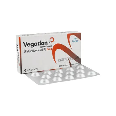 VEGADON TAB 6MG SR ***********