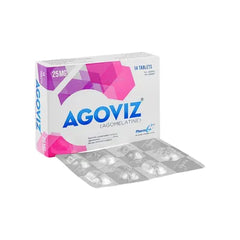 AGOVIZ TAB 25MG
