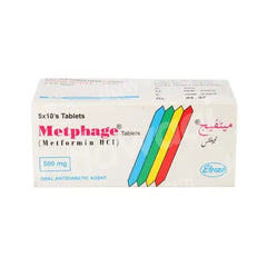 METPHAGE TAB 500MG