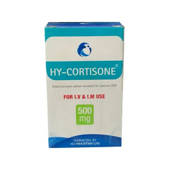 HYCORTISONE INJ 500MG IV/IM******(RX)
