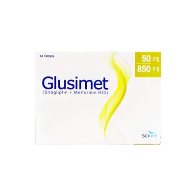 GLUSIMET TAB 50/850MG