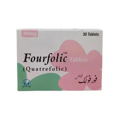 FOURFOLIC TAB 300MCG