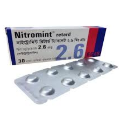 NITROMINT TAB RETARD 2.6MG