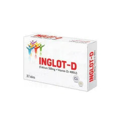 INGLOT TAB D 500MG/400IU