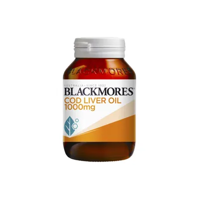 BLACKMORES CAP COD LIVER OIL 1000MG*******