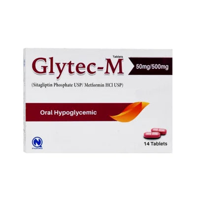 GLYTEC TAB M 50/500MG