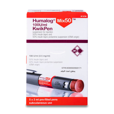 HUMALOG KWIKPEN  MIX 50 (FREDGE ITEM)  3