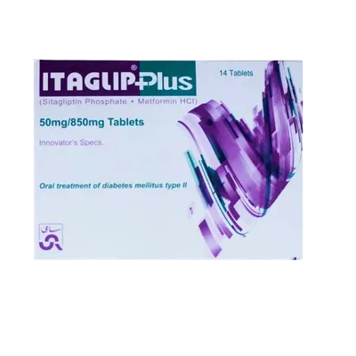 ITAGLIP PLUS TAB 50/850MG