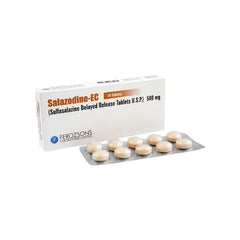 SALAZODINE TAB 500MG EC