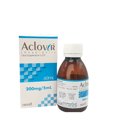 ACLOVIR SYP 200MG/5ML