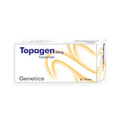 TOPAGEN TAB 25MG********