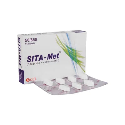 SITAMET TAB 50/850MG