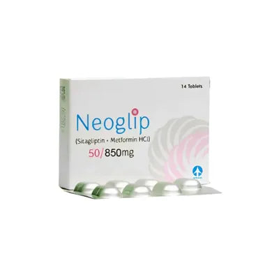 NEOGLIP TAB 50/850MG