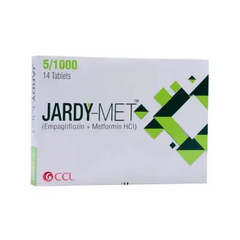 JARDY MET TAB 5/1000MG