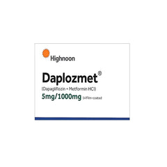 DAPLOZMET TAB 5/1000MG