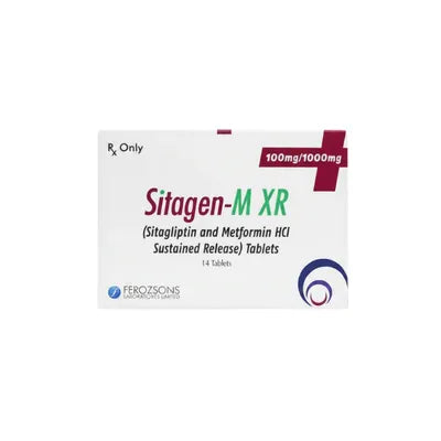 SITAGEN TAB M XR 100/1000MG
