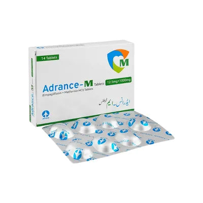 ADRANCE TAB M 12.5/1000MG