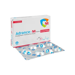 ADRANCE TAB M 12.5/850MG