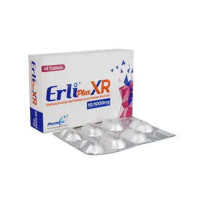 ERLI TAB PLUS XR 10/1000MG