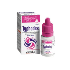 TYPHODEX DROP EYE 5ML 0.3%/0.1%