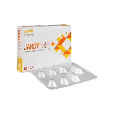 JARDY MET TAB 5/500MG