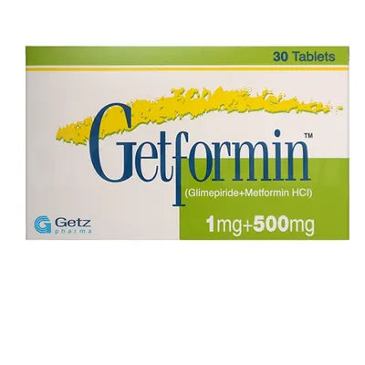 GETFORMIN TAB 1MG/500MG