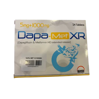 DAPA TAB MET XR 5+1000MG