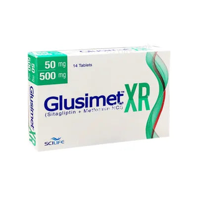 GLUSIMET TAB XR 50/500MG