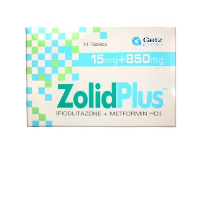 ZOLID TAB PLUS 15/850MG