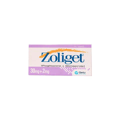 ZOLIGET TAB 30/2MG