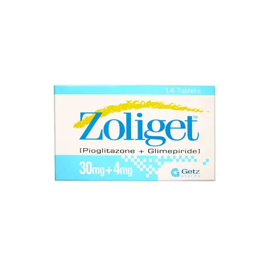 ZOLIGET TAB 30/4MG