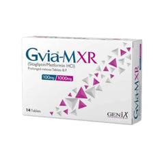 GVIA M TAB XR 100/1000MG