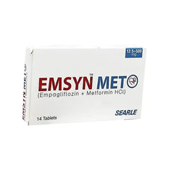EMSYN TAB MET 12.5/1000 MG