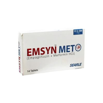 EMSYN TAB MET 12.5/500 MG
