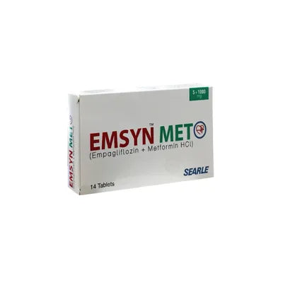 EMSYN TAB MET 5/1000 MG