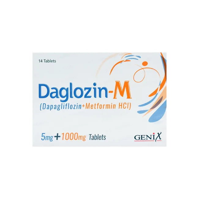 DAGLOZIN TAB M 5/1000MG