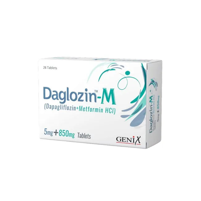 DAGLOZIN TAB M 5/850MG