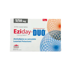 EZIDAY TAB DUO 5/50MG