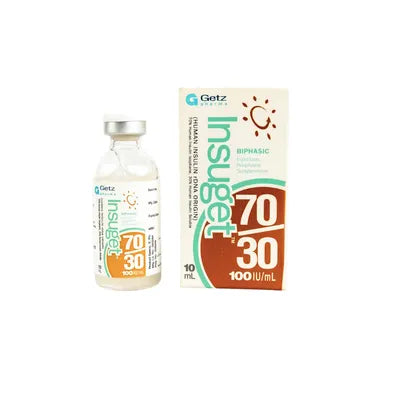 INSUGET INJ 70/30   (FREDGE ITEM)  5  ****