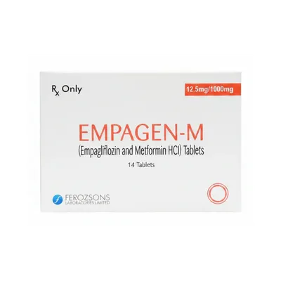 EMPAGEN TAB M 12.5/1000 MG