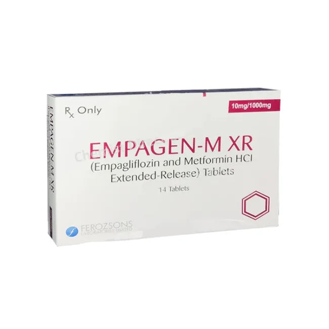 EMPAGEN TAB M XR 10/1000MG
