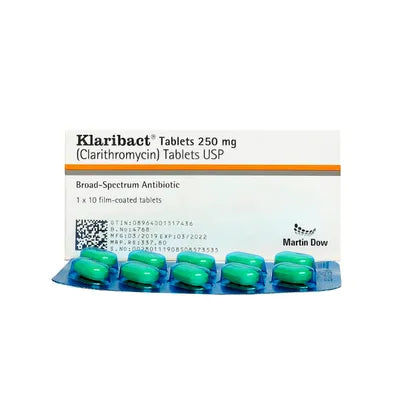 KLARIBACT 250MG TAB
