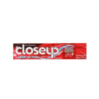 CLOSEUP TOOTH PASTE 160GM DEEP ACTION RED