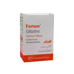 FORTUM INJ 500MG IV/IM