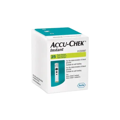 ACCUCHEK INSTANT STRIP 25
