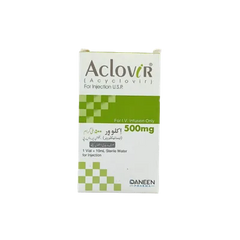 ACLOVIR INJ 500MG