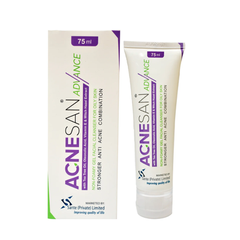 ACNESAN ADVANCE FACE WASH 75ML