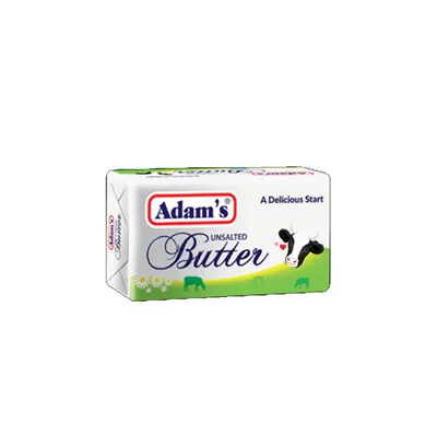 ADAMS BUTTER 200GM UNSALTED